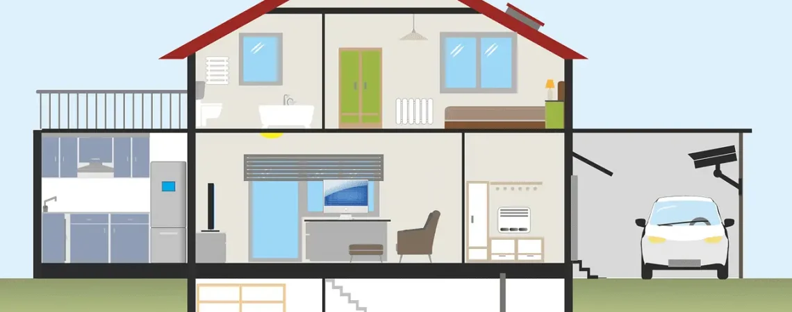 house, plank, garage