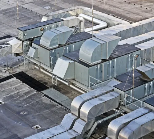 hall roof, ventilation, air conditioner